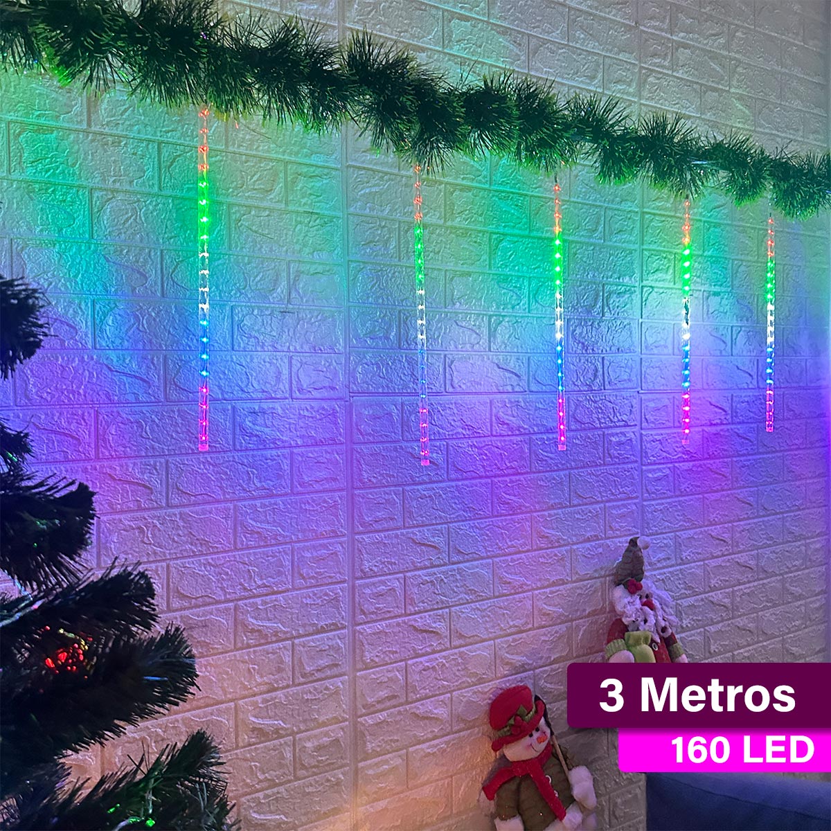 Luces Led Meteoritos 3 METROS- (Viernes Negro anticipado)