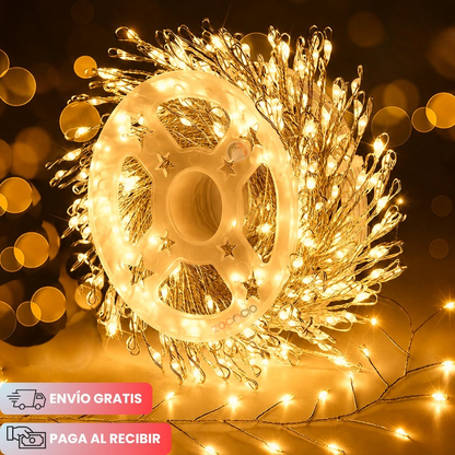 Guirnalda Brillante de Hadas 600 LEDs - Brillo mágico instantáneo