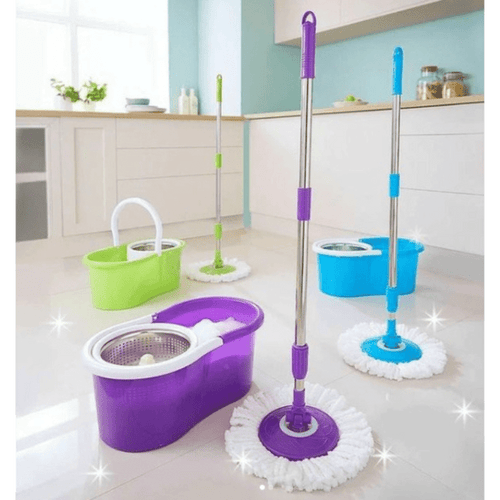 Trapero Giratorio Magico Con Balde 360° -  [PROMOCIÓN DISPONIBLE SOLO HOY]