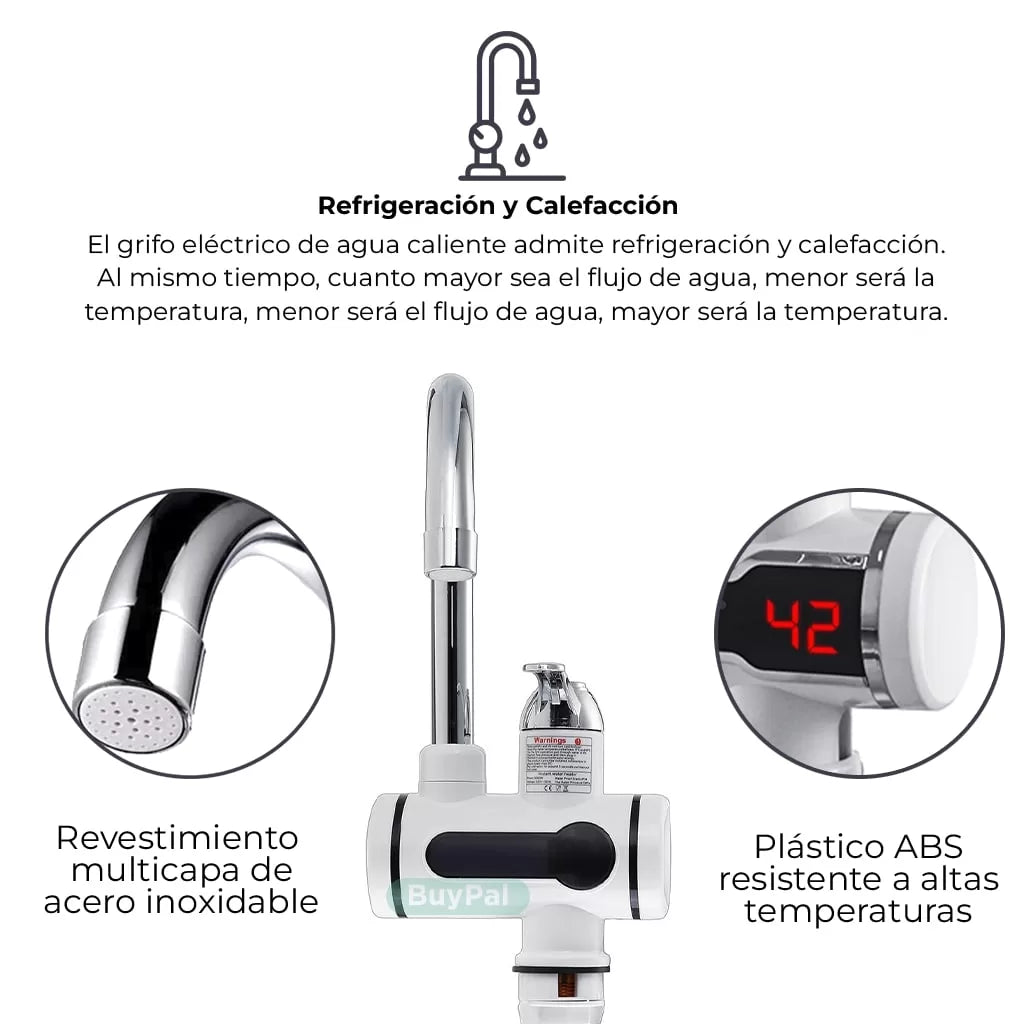 Thermat Grifo Calentador eléctrico