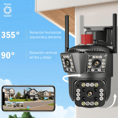 Zoom Guard Cámara de Seguridad WiFi + Memoria Ilimitada - [PROMOCIÓN DISPONIBLE SOLO HOY]