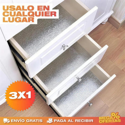 Papel Aluminio Adhesivo para Cocina - Imagen 3