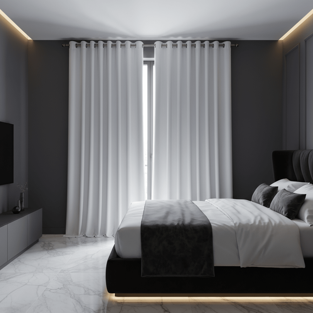 SombraLux | CORTINA PRESTIGE BLACKOUT CON VELO